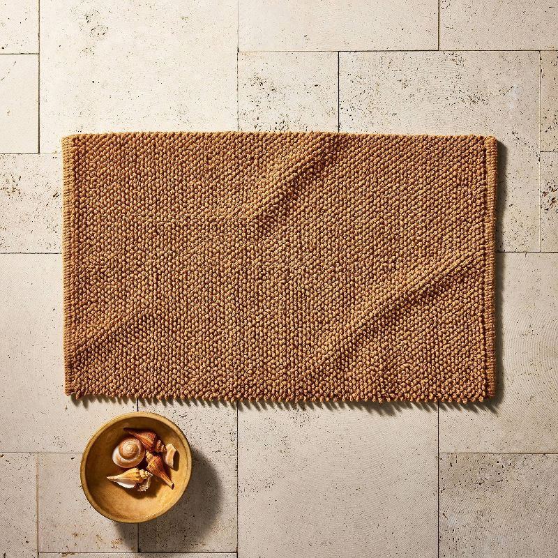 21"x34" Textured Bath Mat Teal - Casaluna™ | Target
