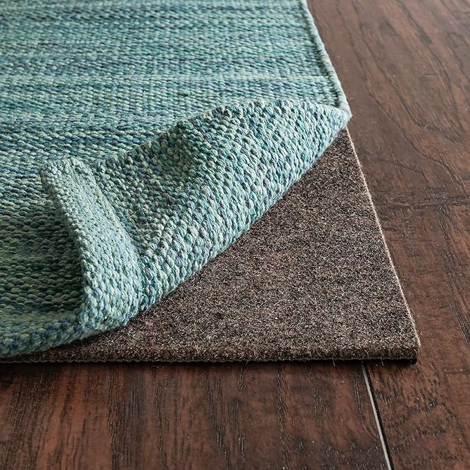 RUGPADUSA, Contour Lock, 12'x15', 1/8" Thick, Felt and Rubber, Quality Non-Slip Rug Pad, Subtle C... | Amazon (US)