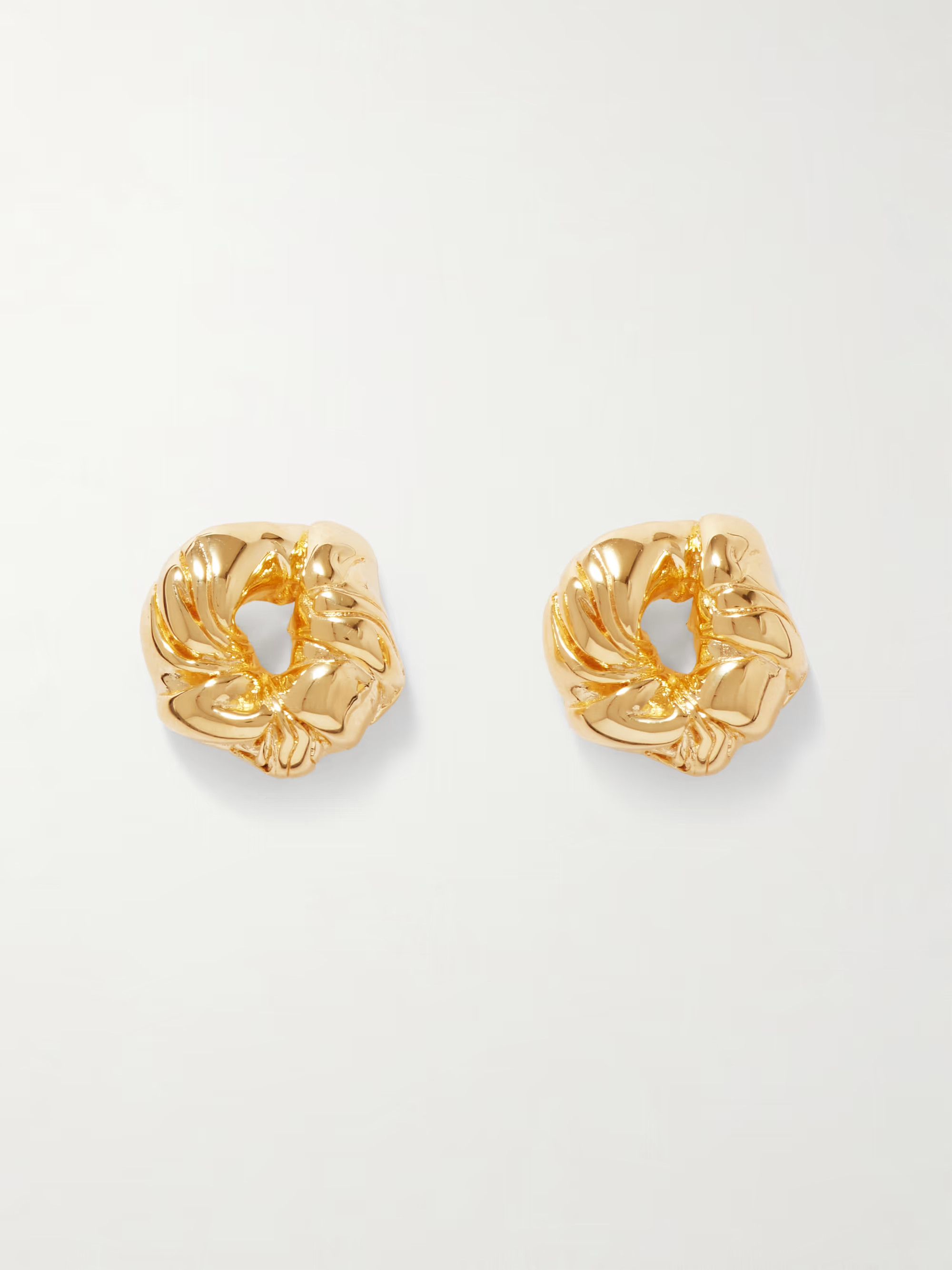 Recycled gold vermeil earrings | NET-A-PORTER (US)