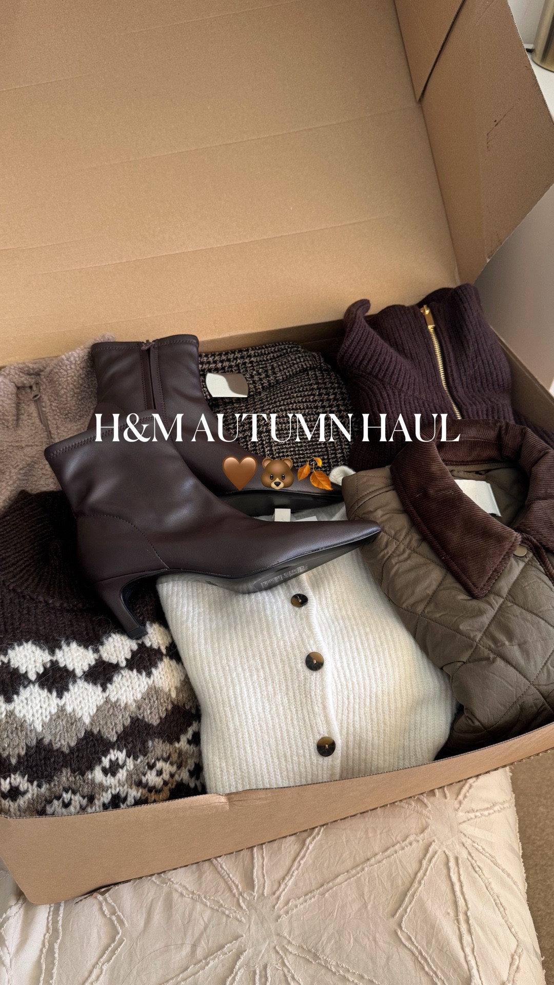 H&M new-in unboxing 🤎🐻🍂 such good pieces for cosy season!!

#LTKuk #LTKeurope #LTKautumn