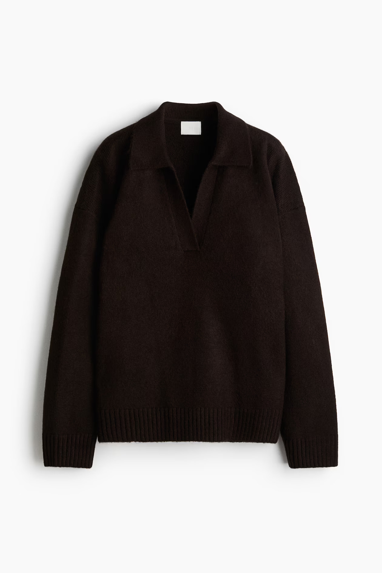 Fine-knit collared jumper | H&M (UK, MY, IN, SG, PH, TW, HK)