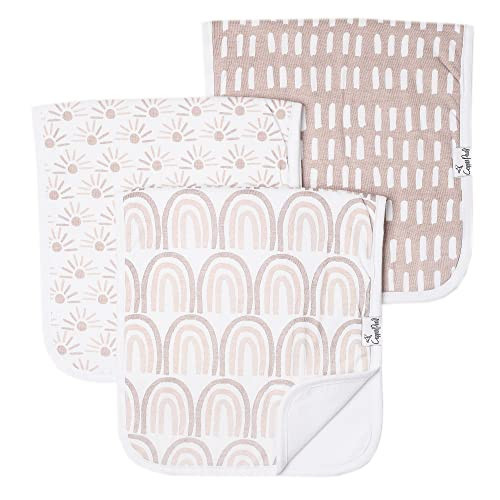 Copper Pearl Baby Burp Cloth Large 21''x10'' Size Premium Absorbent Triple Layer 3-Pack Gift Set Bliss | Amazon (US)