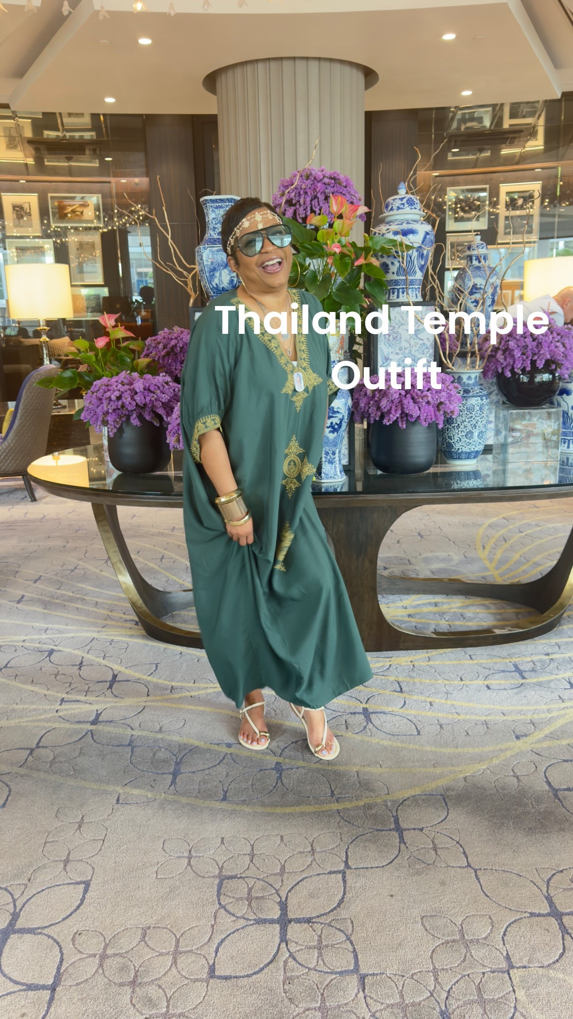 Get this gorgeous look...kaftan for temple visits.  Cute and comfy

#LTKOver40 #LTKTravel #LTKFindsUnder100