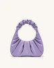 Gabbi Ruched Hobo Handbag - Purple | JW PEI US