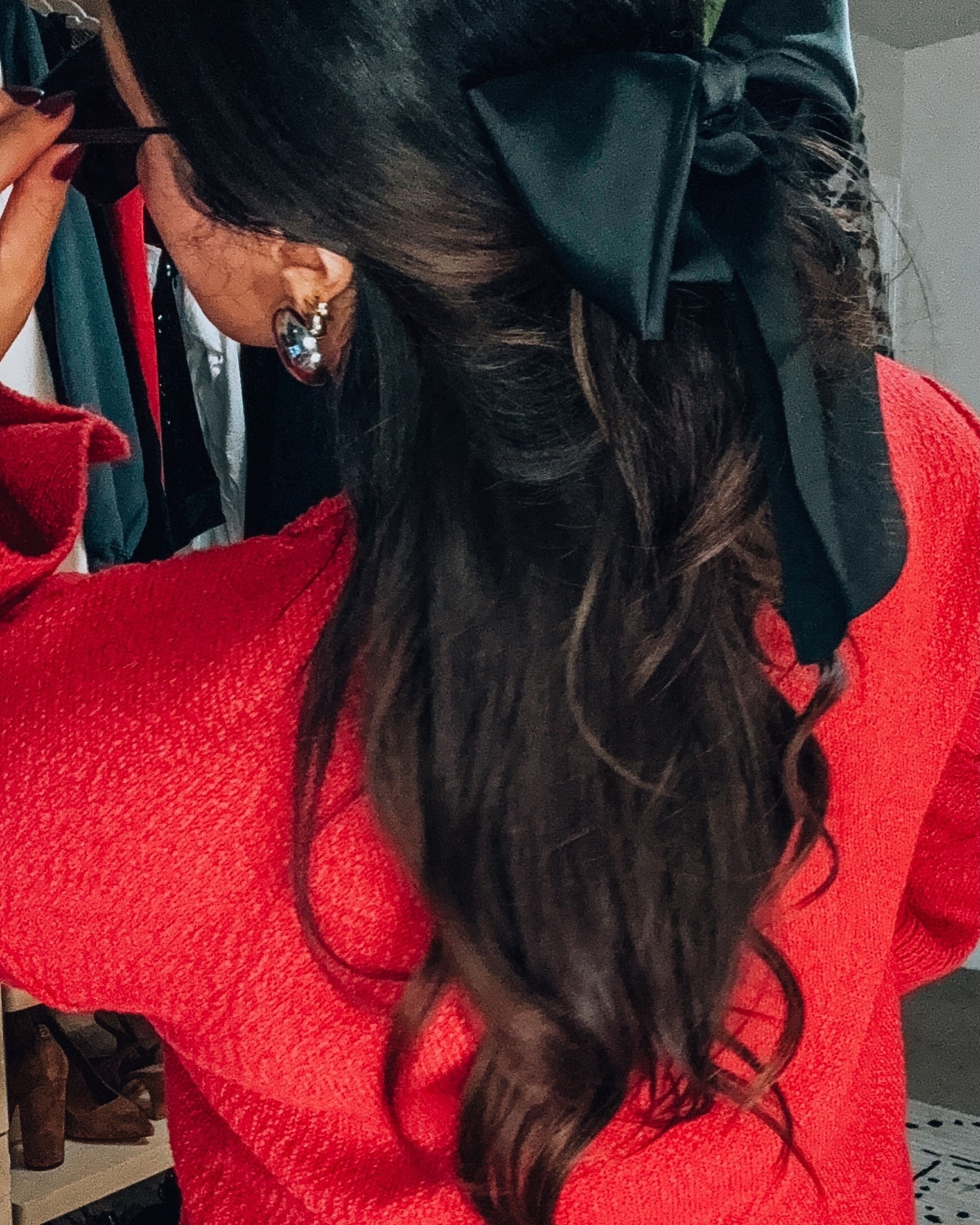 Holiday hair inspiration Hair bows

#LTKbeauty #LTKstyletip #LTKSeasonal