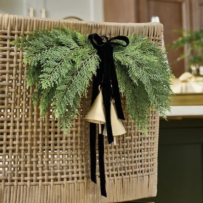 Arched Holiday Swag, Set of Two | Grandin Road