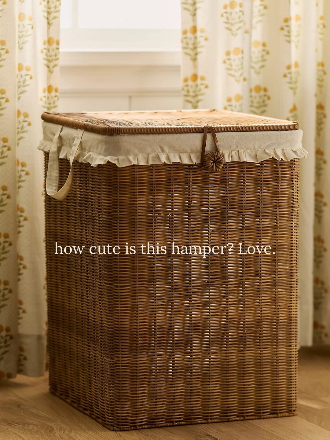 In love with this hamper!

French country, home decor, laundry room decor

#LTKHome