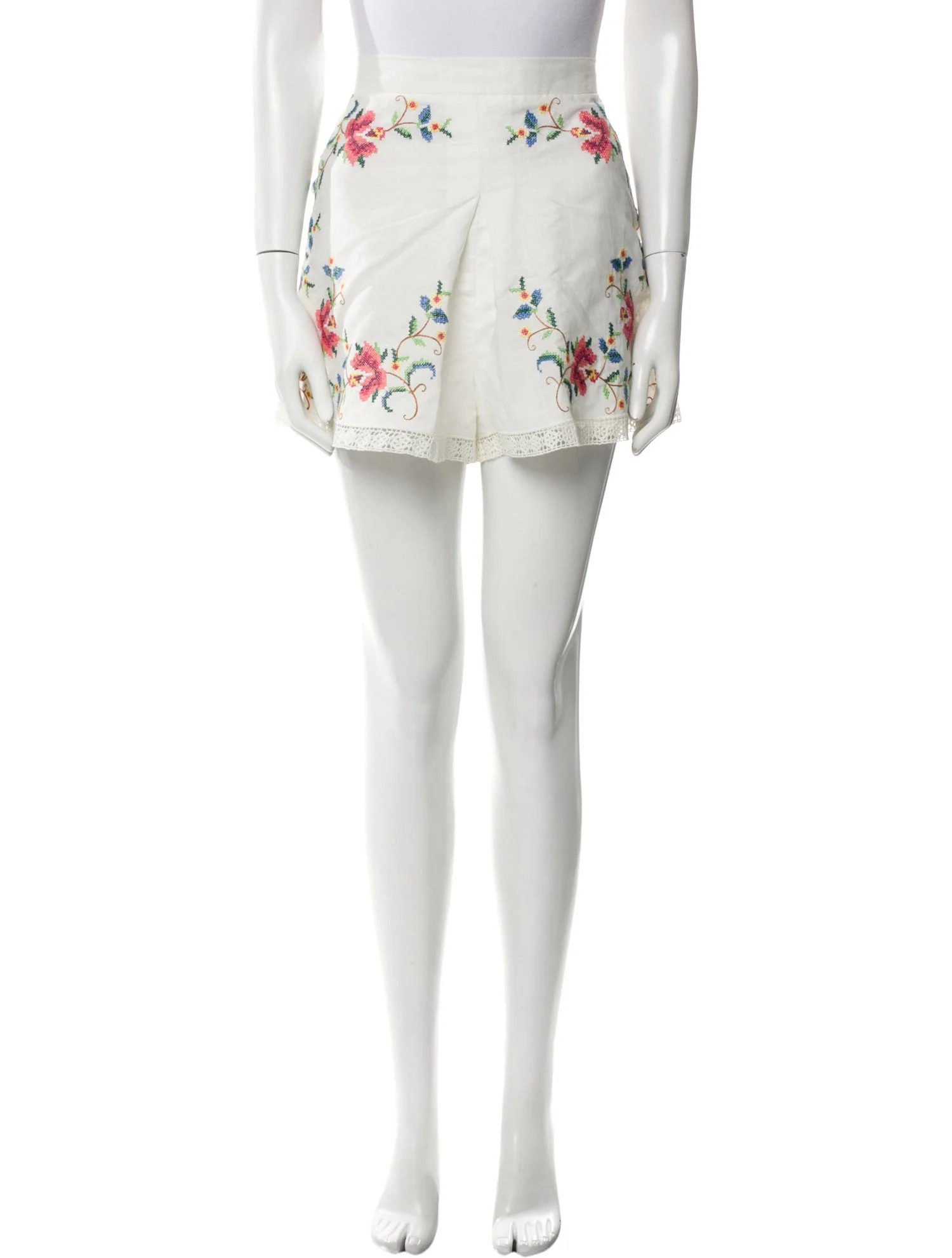 Floral Print Mini Shorts | The RealReal