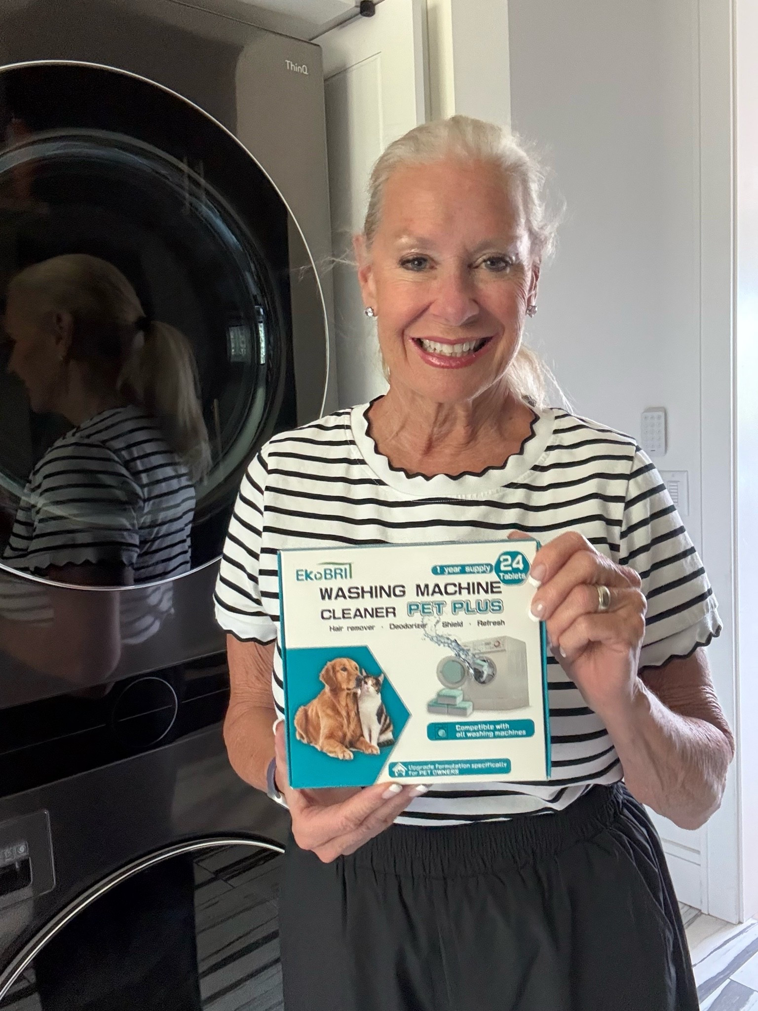 Do you clean your washing machine once a month?