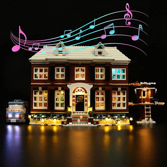 BrickBling LED Lighting Compatible with Lego Home Alone 21330 Building Kit, Sound Version Light C... | Amazon (US)
