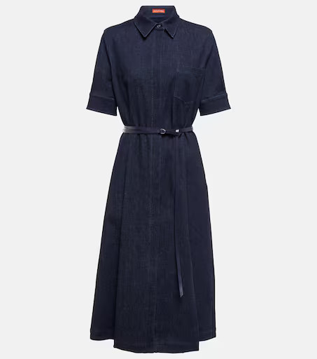 Kieran denim midi dress | Mytheresa (INTL)