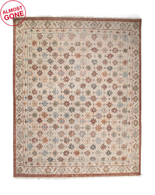 8x10 Wool Hand Knotted Palace Zohra Area Rug | TJ Maxx