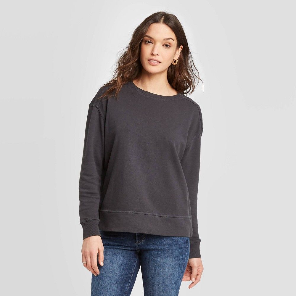 Women's Sweatshirt - Universal Thread Gray M | Target