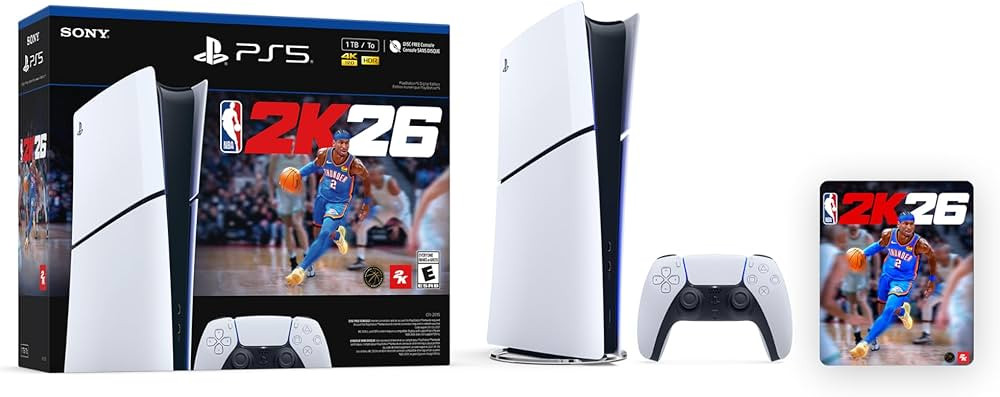 PlayStation 5 Digital Edition – NBA 2K26 Bundle (slim) | Amazon (CA)