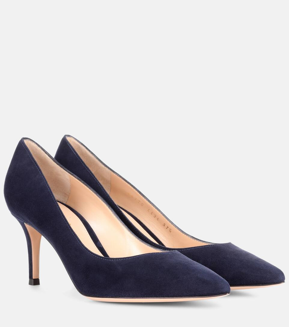 Gianvito 70 suede pumps | Mytheresa (US/CA)