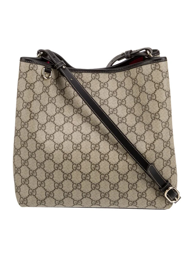 Gucci GG Supreme GG Emblem Medium | The RealReal