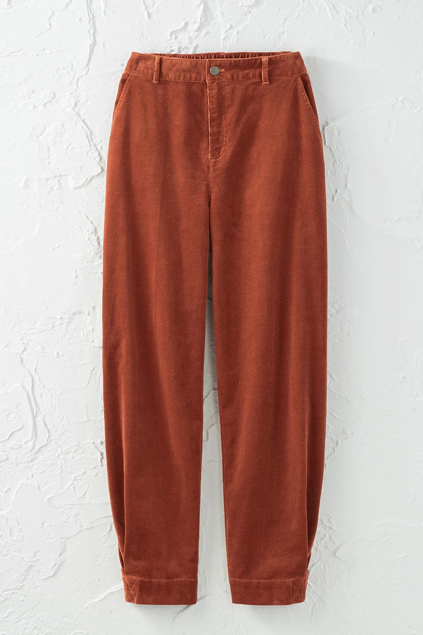 SoftStretch Corduroy Lantern-Leg Pants | Coldwater Creek