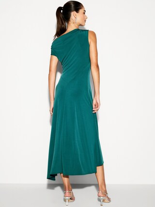 The Occasion by Old Navy Twist-Front Jersey Midi Dress | Old Navy (US)