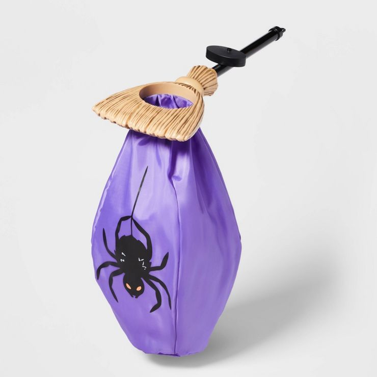 Kids' Light and Sound Witch Broom Halloween Trick or Treat Loot Scoop - Hyde & EEK! Boutique™ | Target