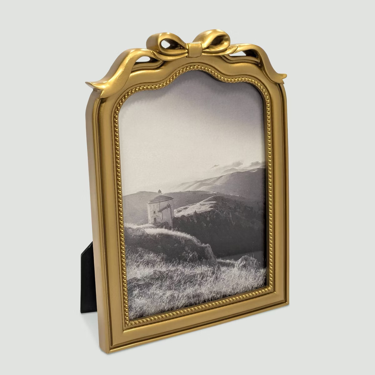 Harbortown 5"x7" Decorative Arched Bow Table Picture Frame Gold | Target