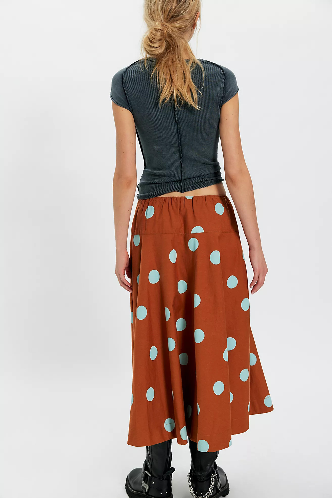 Betty Drop-Waist Midi Skirt | Free People (Global - UK&FR Excluded)