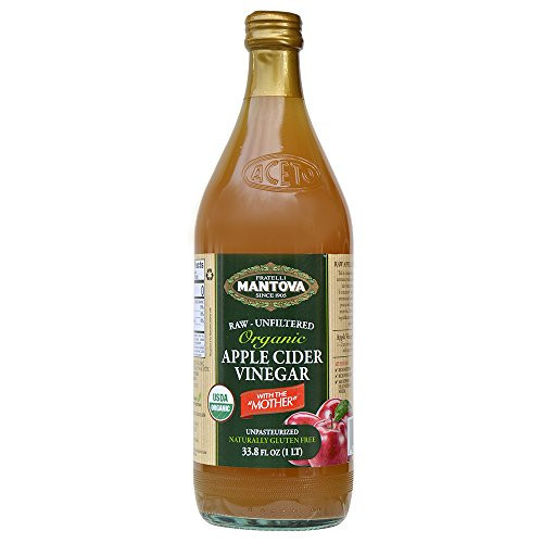 100% Raw-unfiltered Organic Apple Cider Vinegar with "The Mother" 34 Oz (Pack of 1) USDA Certified Organic – All Natural Ingredients, Great for Cooking, Salad Dressings, Marinades, Versatile Pantry Essential for Your Wellness Routine | Amazon (US)