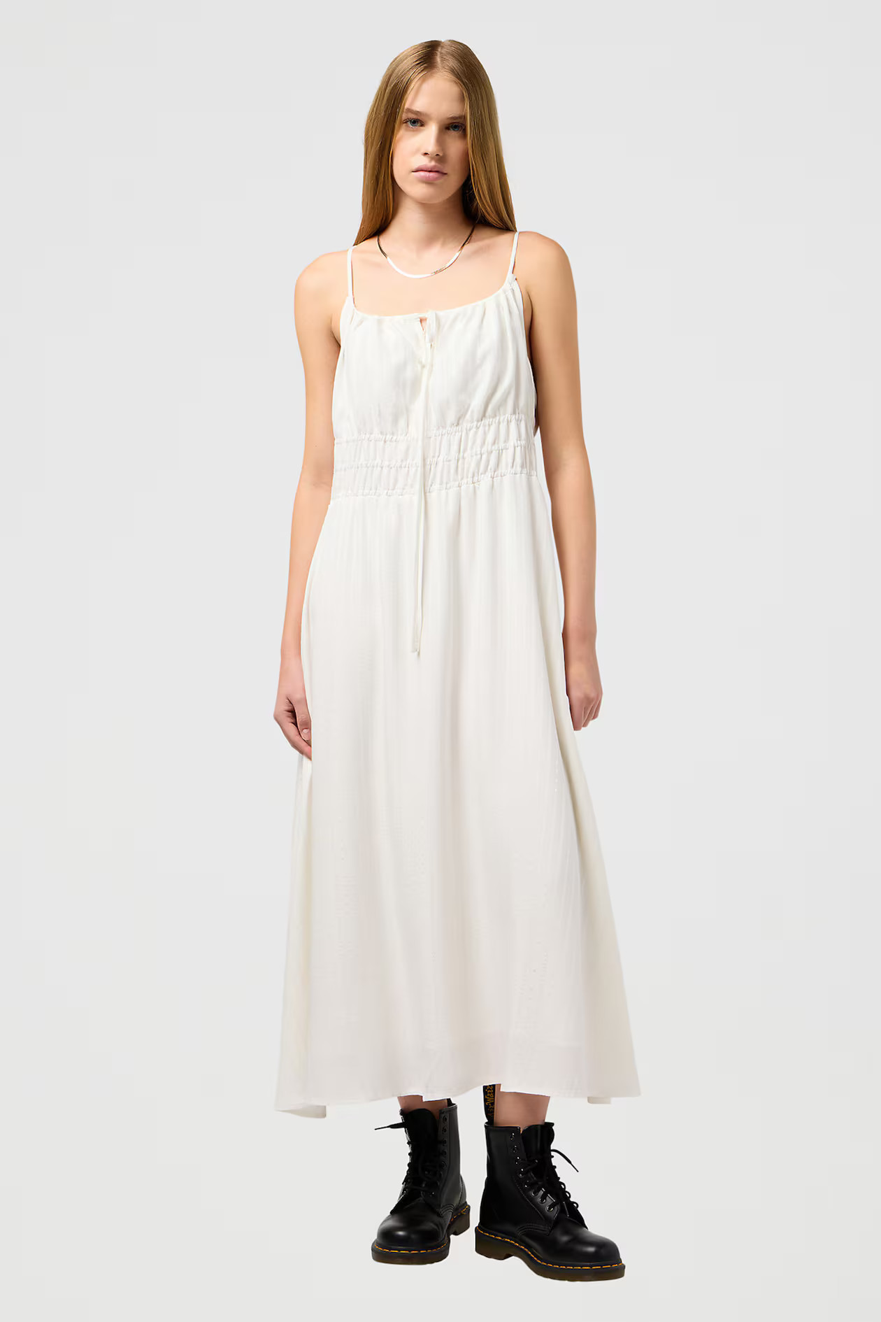 Slim Summer Dress - Weiß - Ladies | H&M AT | H&M (DE, AT, CH, NL, FI)