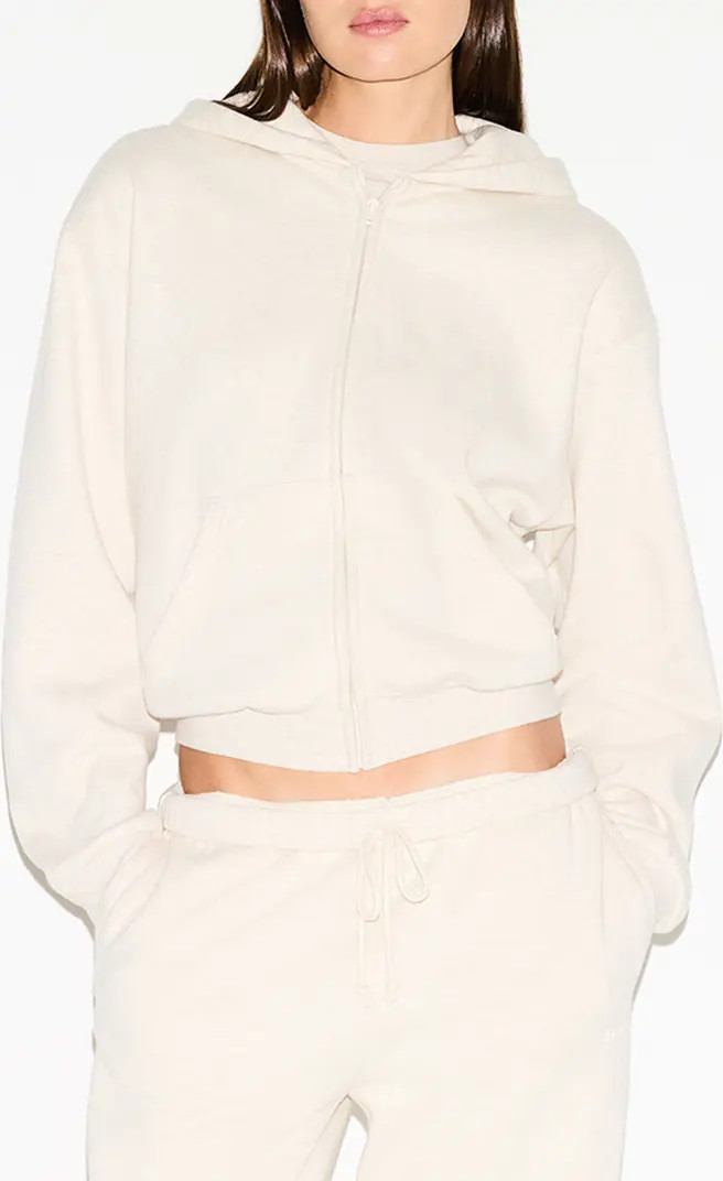 Cotton Fleece Blend Classic Zip-Up Hoodie | Nordstrom