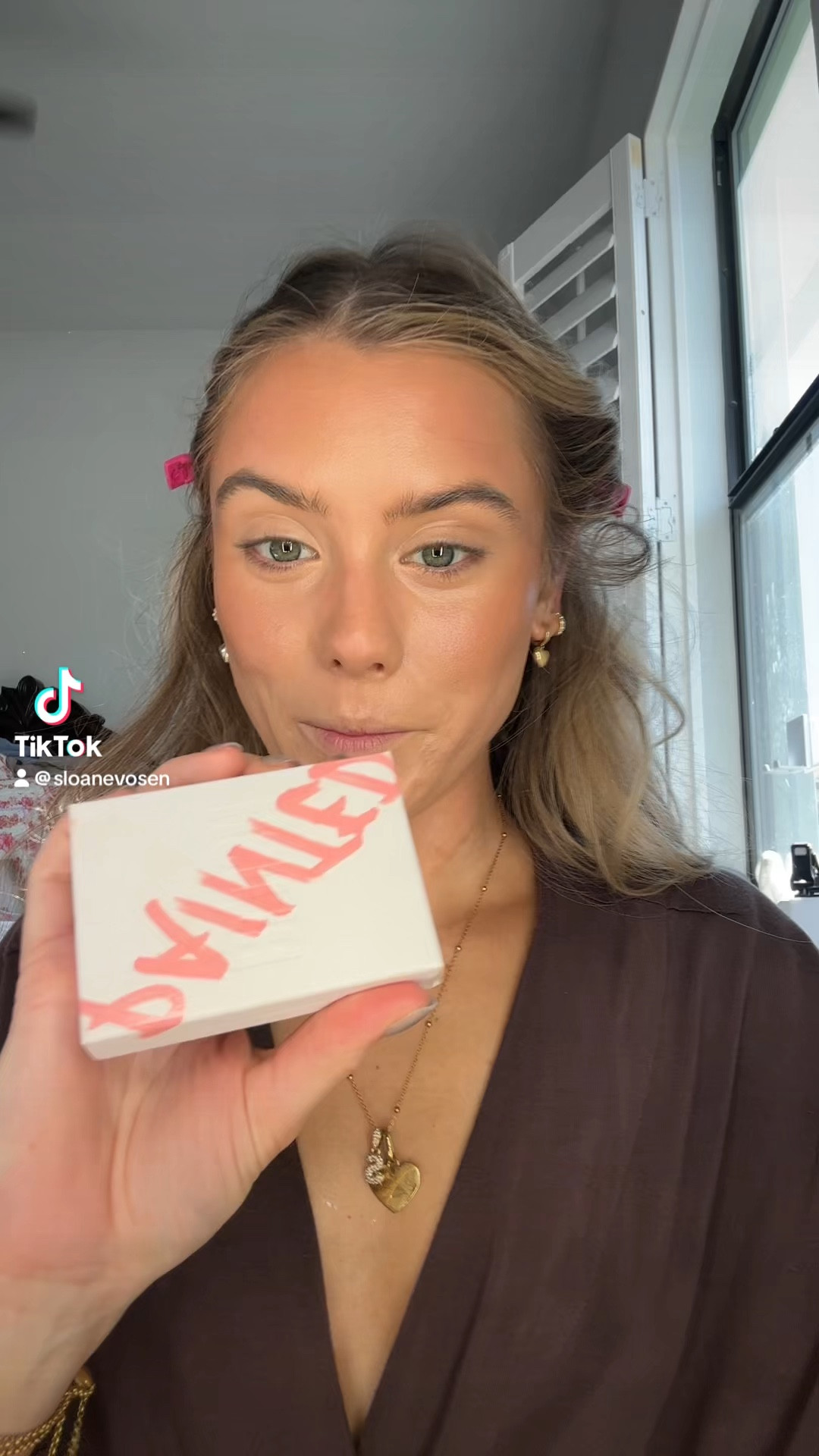 The blush I’m using it from the brand painted from James Charles. It comes with a powder and cream, blush duo. This is in the shade, Dolly doll. I got mine from TikTok shop.

#LTKWatchNow #LTKFindsUnder50 #LTKBeauty