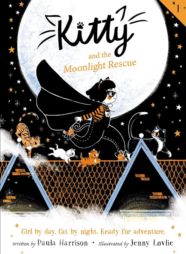 Kitty and the Moonlight Rescue: A Superhero Adventure about a Cat-Powered Girl Finding Bravery an... | Amazon (US)