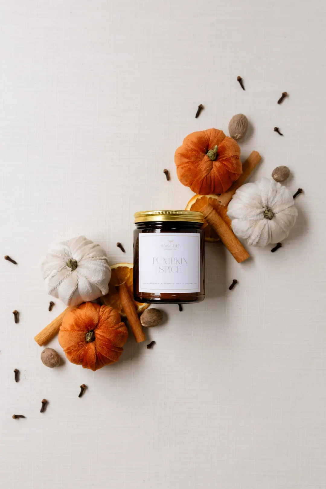 Pumpkin Spice Beeswax Candle - Etsy | Etsy (US)