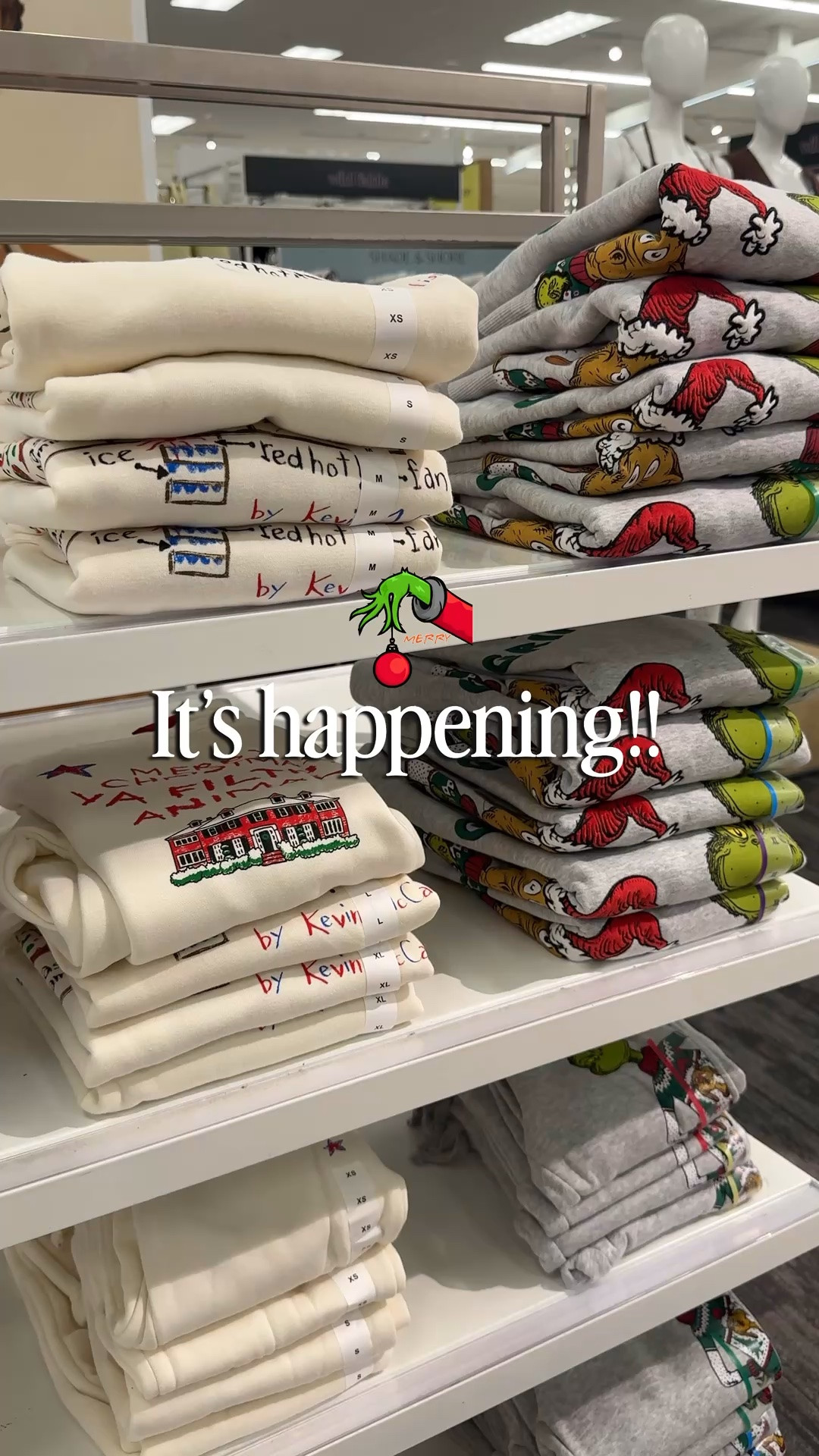 Now online! New Grinch and Home Alone fleece sets🎁

target finds, target Christmas, Christmas pajamas
