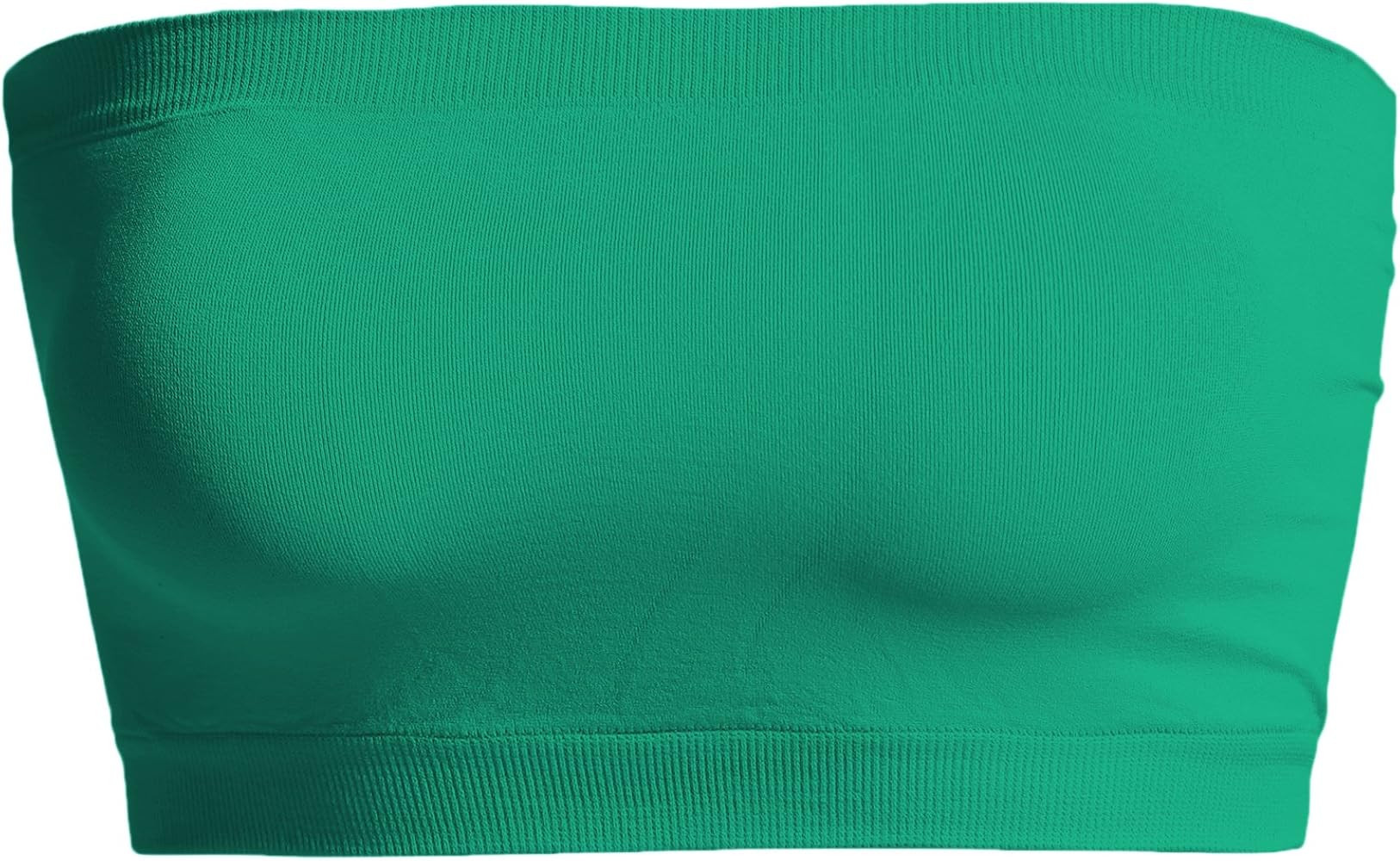 TheMogan Seamless Bandeau Bra Top Strapless Nylon/Span Stretch Bralette | Amazon (US)