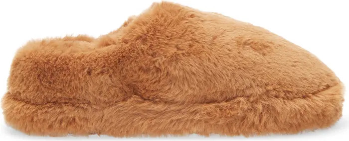 Faux Fur Slipper (Women) | Nordstrom