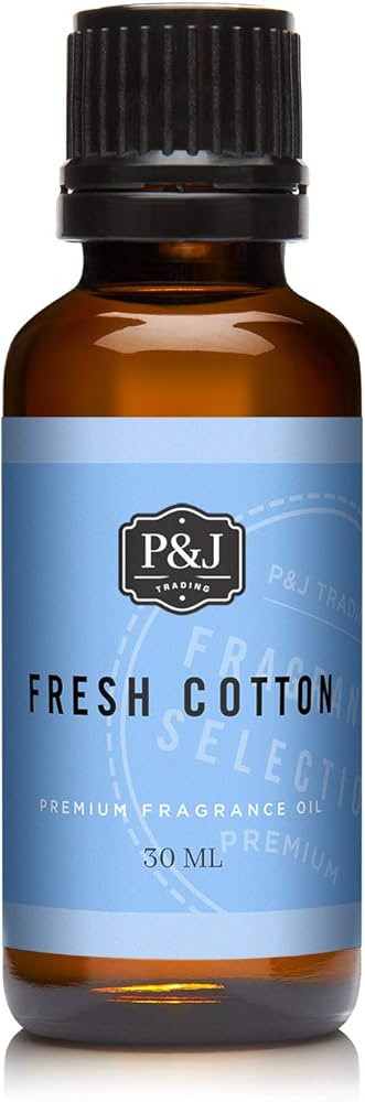 P&J Trading - Fresh Cotton Scented Oil 30ml - Fragrance Oil for Candle Making, Soap Making, Diffu... | Amazon (US)