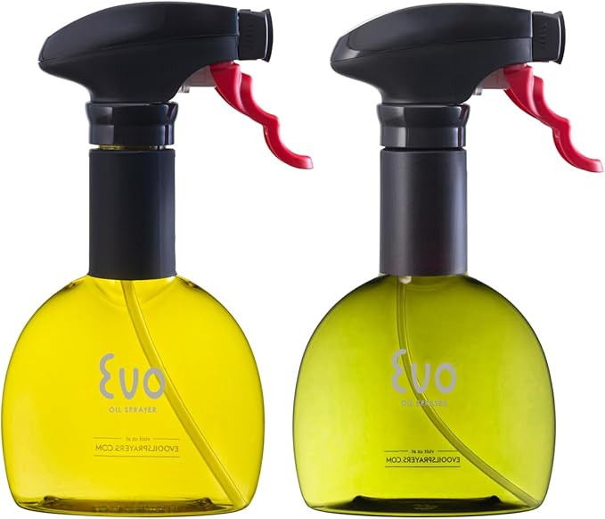 Evo Mini Oil Sprayers, Non-Aerosol for Olive Oil, Cooking Oils, and Vinegars, 8-Ounce Capacity, 1... | Amazon (US)