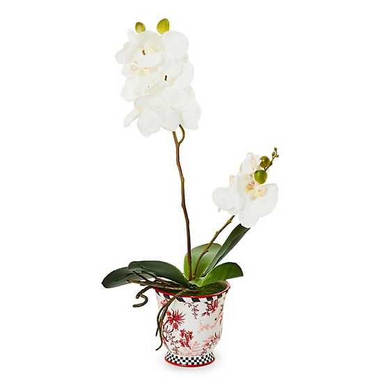 Cardinal Toile Medium Orchid | MacKenzie-Childs