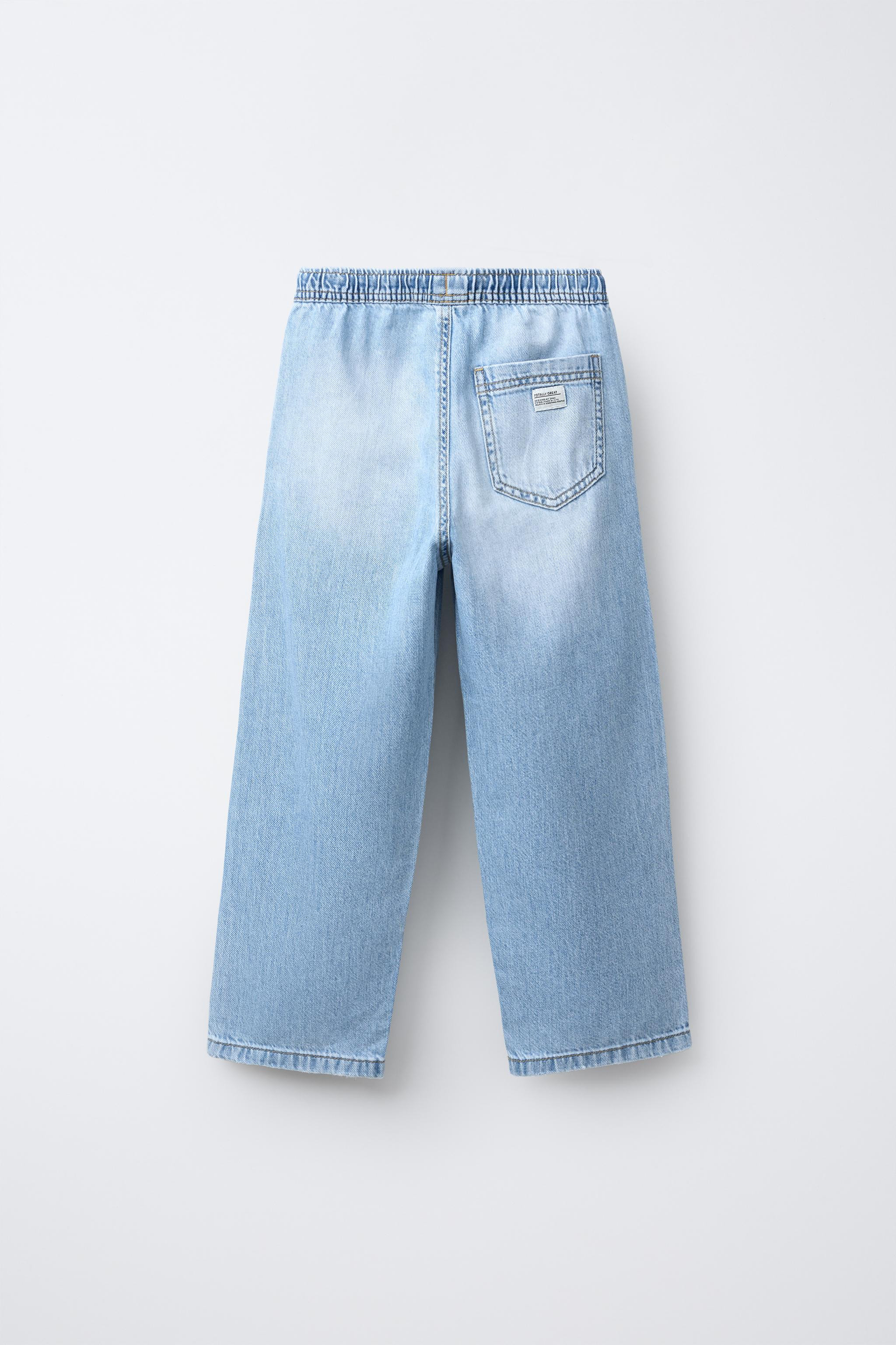 FLOWY STRAIGHT LEG JEANS | Zara US