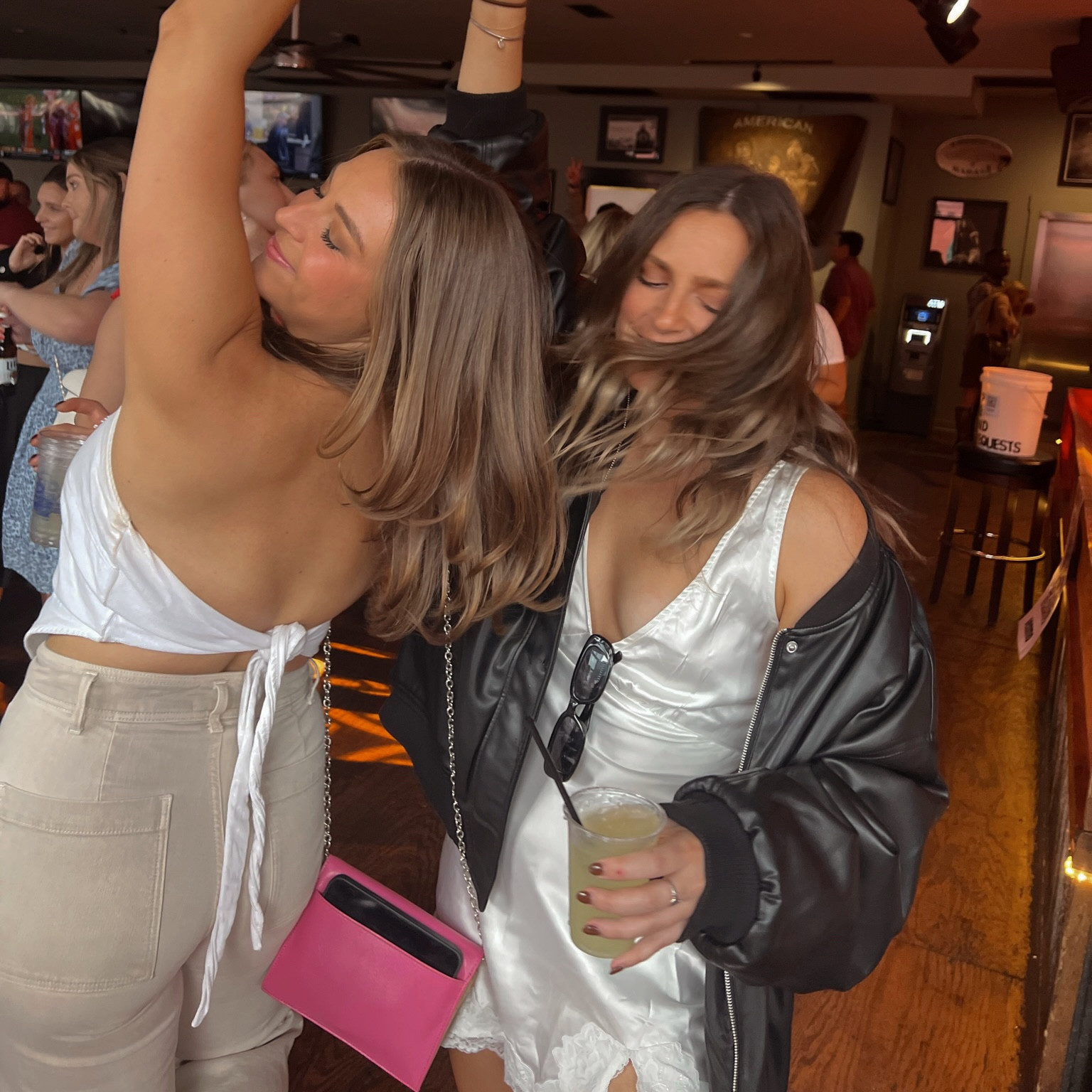 Nashville bachelorette outfit inspo cowboy white dress leather jacket 

#LTKparties #LTKfindsunder100 #LTKstyletip