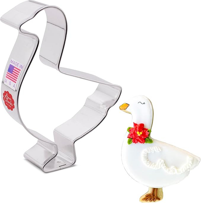 Goose Cookie Cutter, 4" Made in USA by Ann Clark | Amazon (US)