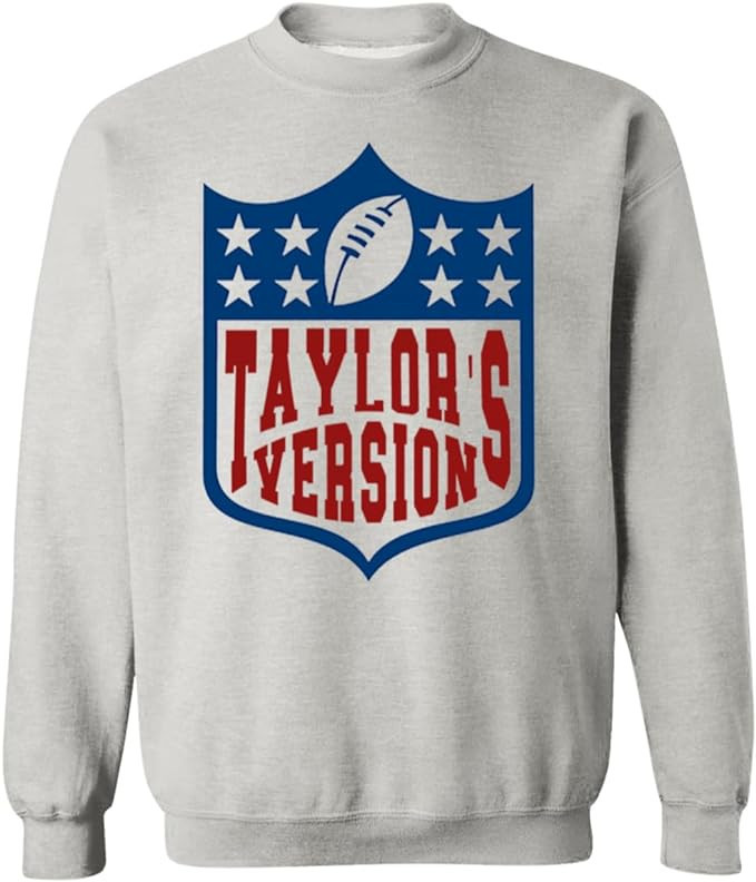 Football TS Version/Crewneck Pullover Sweatshirt | Amazon (US)