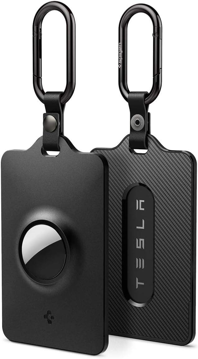 Spigen Air Fit Card Holder Case Designed for Tesla Key Cards and Airtag - 2 Pack | Amazon (US)
