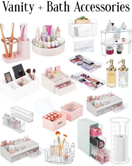 Amazon vanity and bath accessories 

#LTKbeauty #LTKGiftGuide #LTKhome