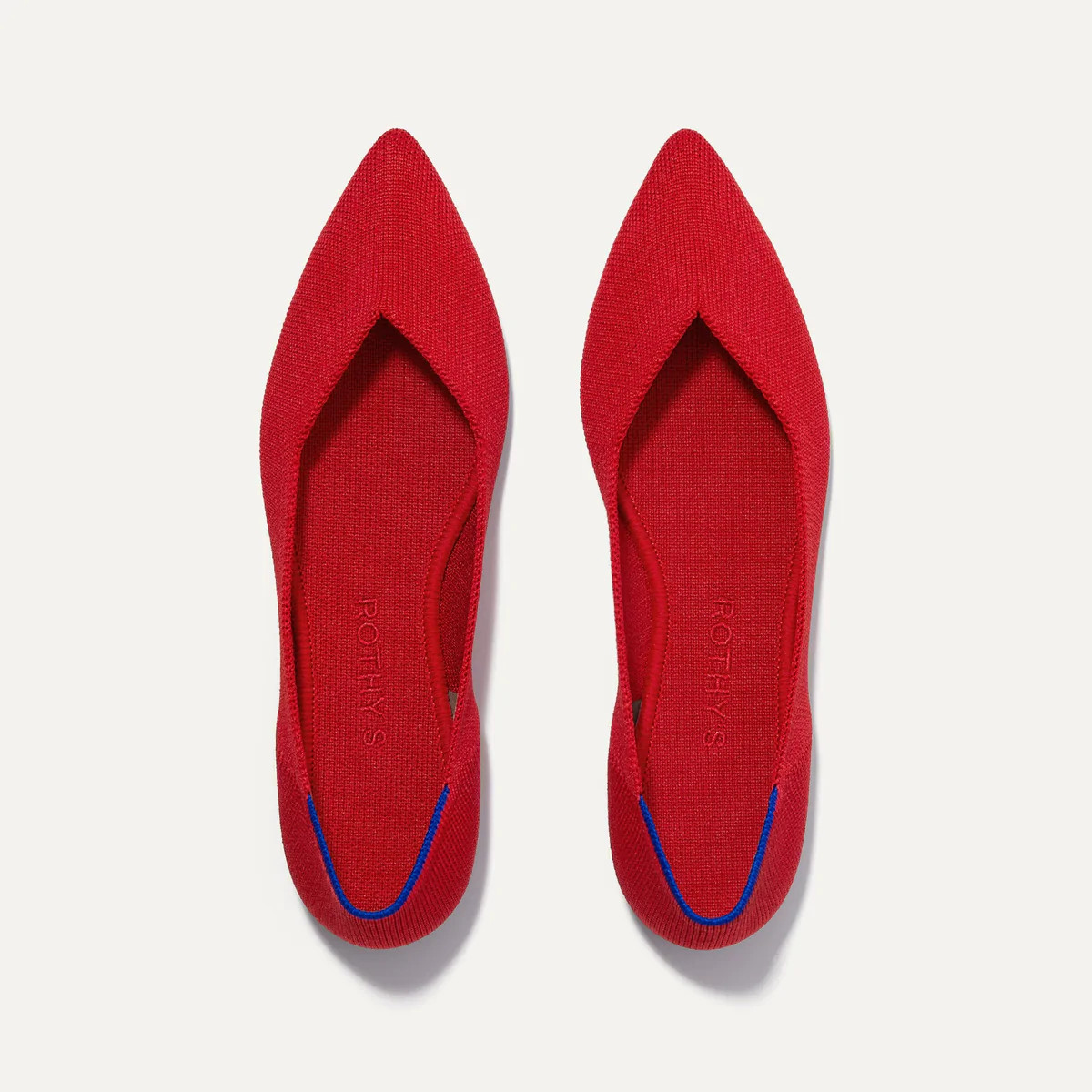 The Point - Bright Red | Rothy's