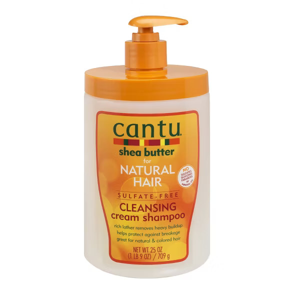 Cantu Shea Butter Natural Hair Cleansing Cream Shampoo - 25oz | Target