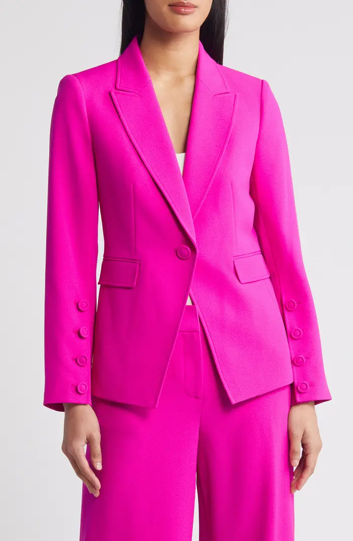 Tahari ASL One-Button Blazer | Nordstrom | Nordstrom