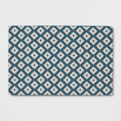 2'x3' Diamond Woven Scatter Accent Rug Blue - Threshold™ | Target