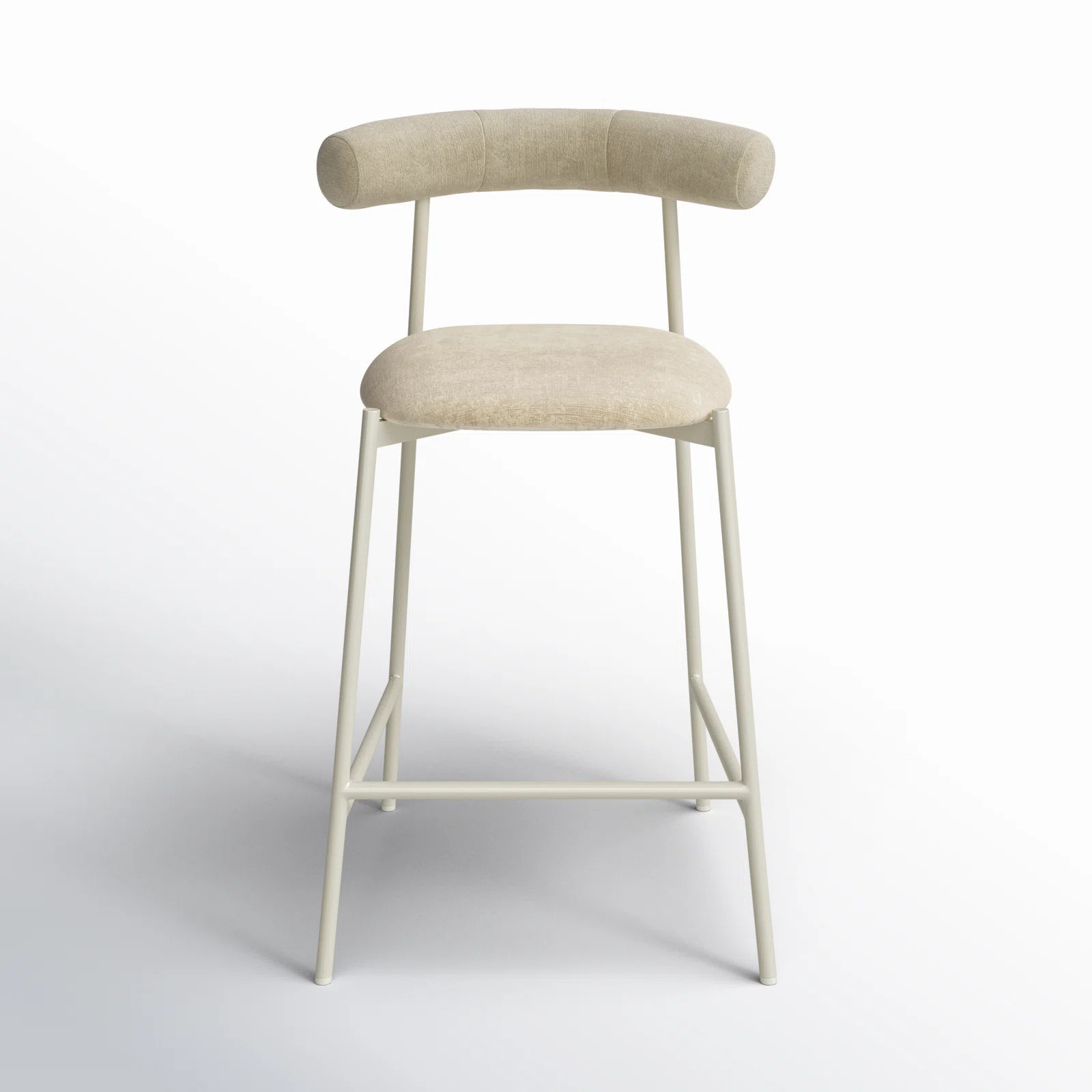 AllModern Geraldina Velvet Bar & Counter Stool & Reviews | AllModern | AllModern