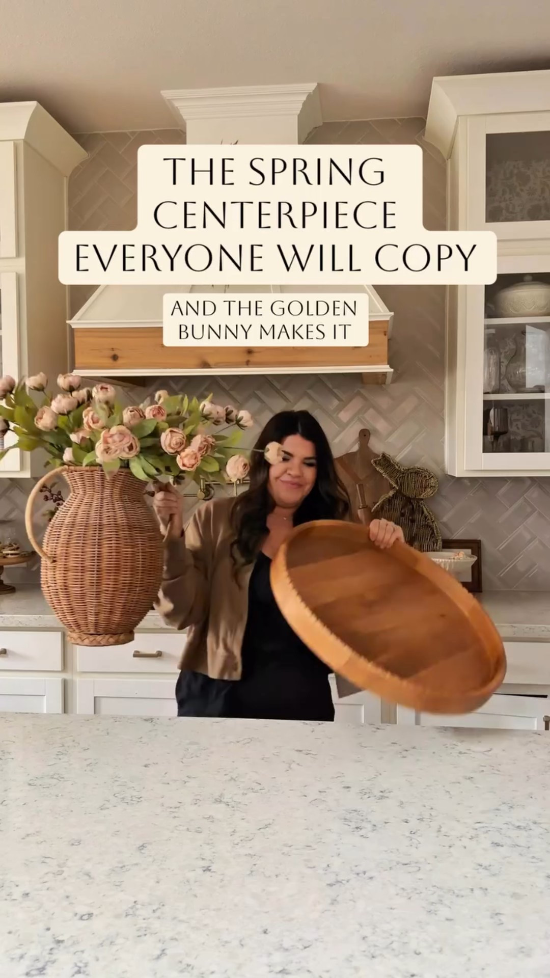 Everything is linked! Comment Favorite for links! Everyone is going to copy this spring centerpiece 🤍
This one might be my favorite I’ve styled so far. I wanted something that felt fresh, elevated, and effortless the kind of kitchen island decor you can recreate without overthinking it.

The mix of spring florals, soft neutrals, and that golden bunny is giving high-end spring decor without the stress. If you’re refreshing your home for spring, this is one of those looks you’ll want to come back to.
✨ Save this for later
✨ Share with someone decorating for spring
spring centerpiece, kitchen island decor, spring home decor, neutral spring decor, spring decorating ideas, budget friendly decor, viral spring decor, home styling ideas, spring tablescape