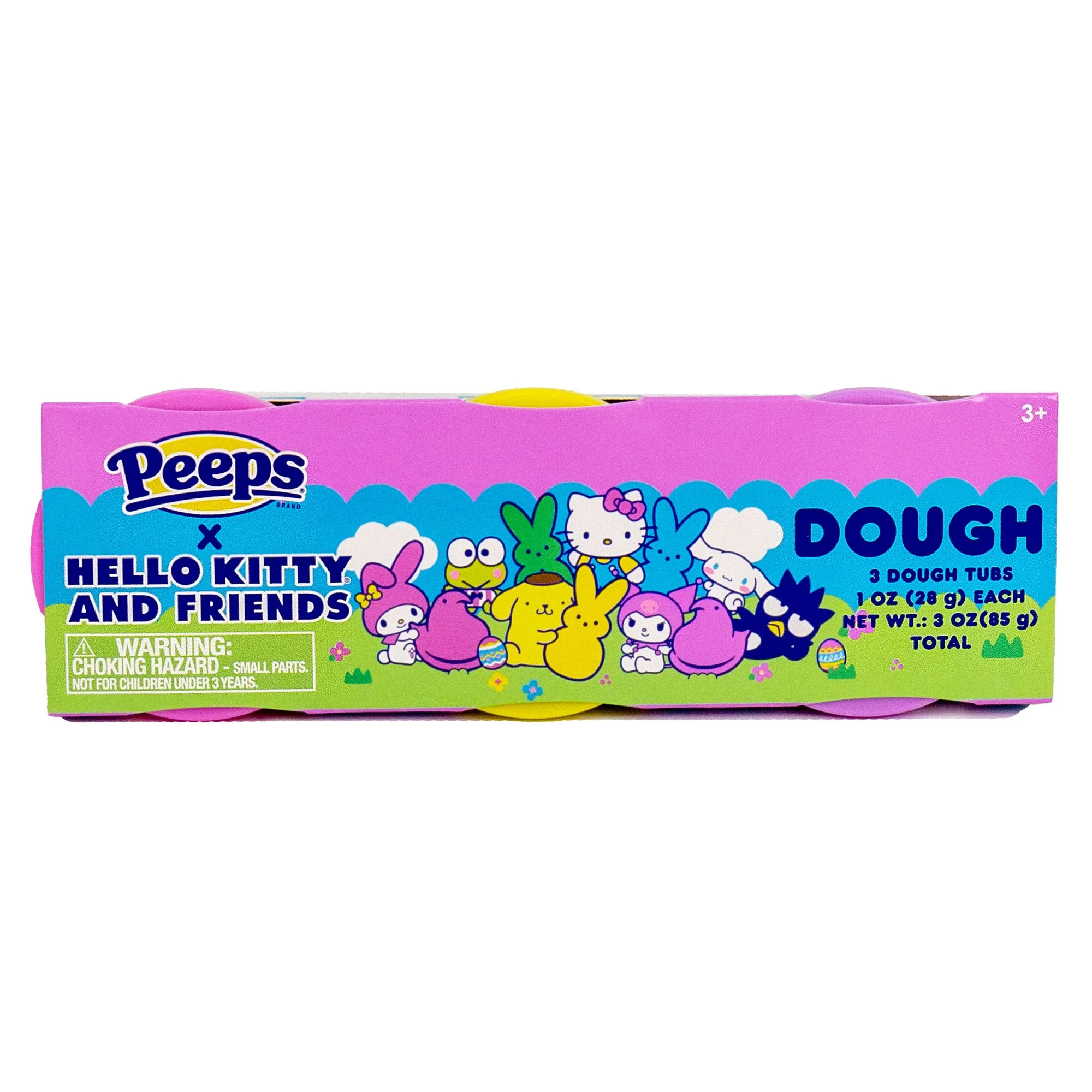 Peeps® x Hello Kitty® And Friends Colorful Play Dough 3-Pack Set | Walmart (US)